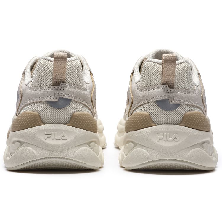 Fila Y2K Fabric Synthetic Leather Comfortable Low-Top Lifestyle Sneakers Men Sneakers Yellow Brown F12M312103FGB