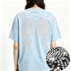 Unisex Casual Neck Short Sleeve T-Shirt for Everyday Wear
