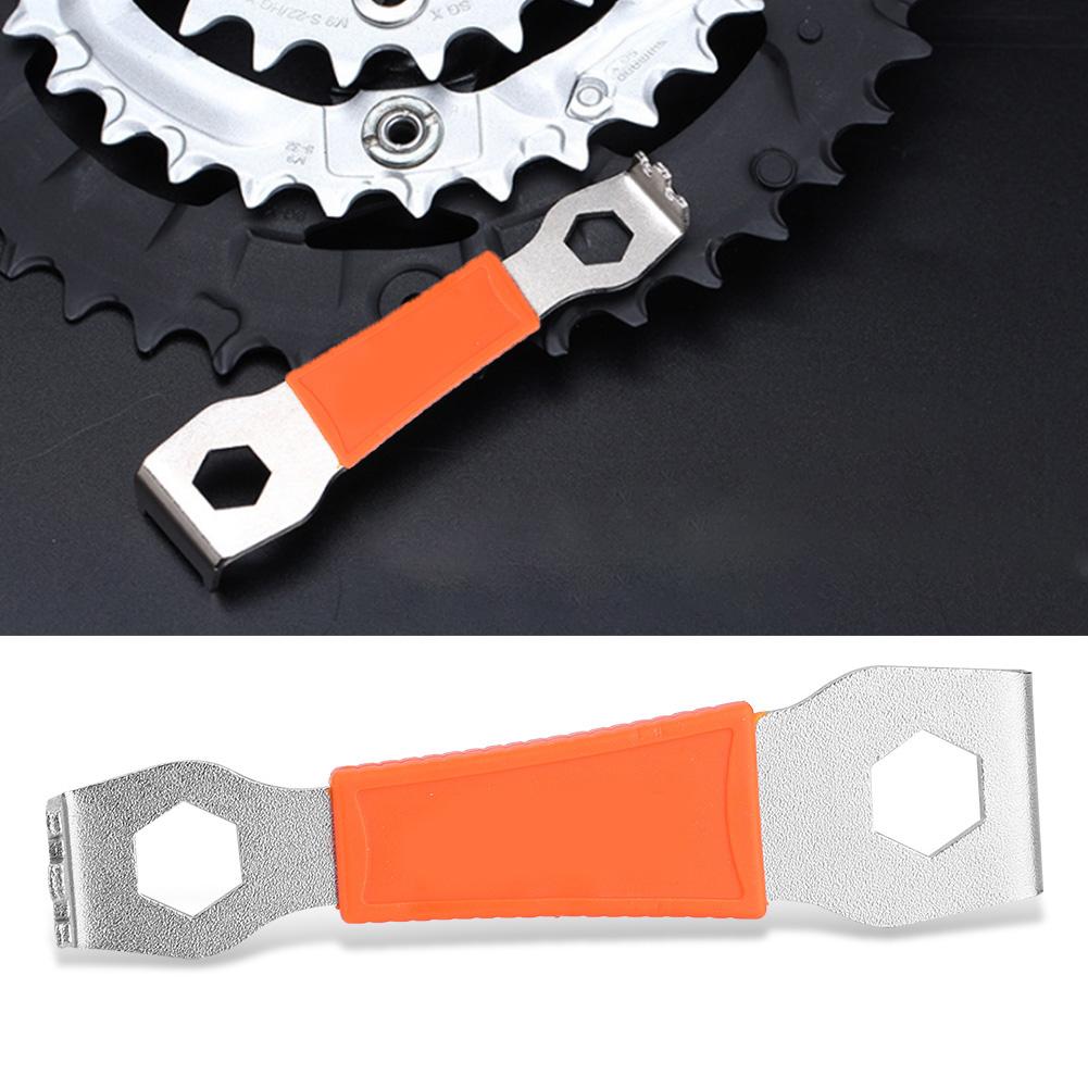 9 10mm Carbon Steel Bike Chain Bolt Fixed Wrench Bicycle Repair Tool Crank Spanner