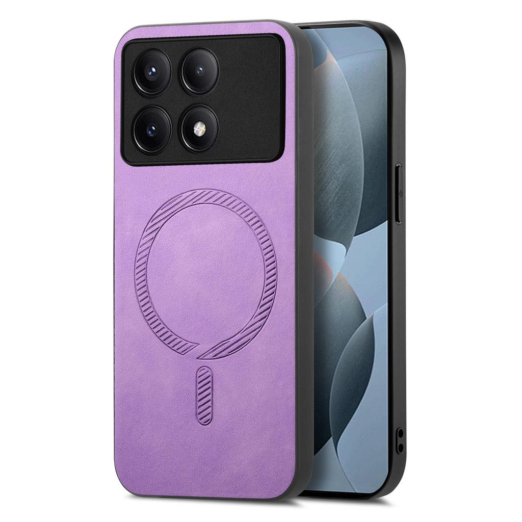 Magnetische Lederhülle für Xiaomi Redmi Note 13 Pro Plus 12 13C 13T POCO X6 5G C65 Kabelloses Laden Anti-Drop Schlanke Skin-Abdeckung