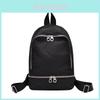 Nylon Casual Backpack With Breathable Design For Students And Commuters