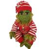 New Creative Grinch Plush Elf Doll - Christmas Monster Figure & Gift, Green Fur Monster