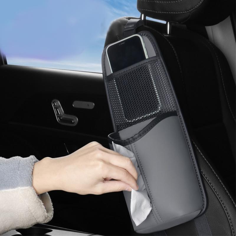 Praktická boční taška na sedadlo do auta Síťované organizéry Kapsa s více možnostmi úložného prostoru Vhodné pro každodenní použití ve vozidlech