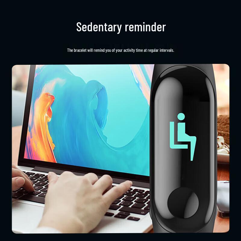 Newsmy M3 Smart Band with Heart Rate & Blood Oxygen Monitor (CN Version)