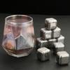Ice Cubes with Nonslip Clip Reusable Whiskey Square Stone Drink Coolers
