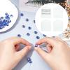 4Pcs Bead Counting Tray for Jewelry Making Plastic Sorting Board for 3/4/6/8mm Beads Sliding Divider Tool Craft Bead Sorting Organizer