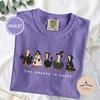 Halloween Goose Costume Tee, Trick or Treat Silly Bird Design, Funny Spooky Season Graphic, Comfort Colors for Fall Party Lovers
