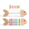 Montessori Color Matching Sensory Toys Wooden Balance Stick Fine Training Game Puzzle Toy For Boys Girls Birthday Christmas Gift