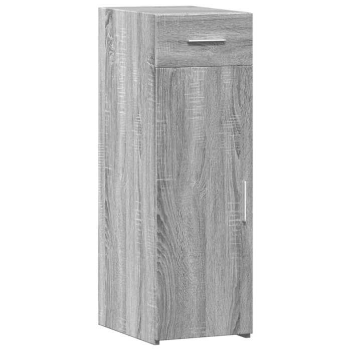 VidaXL Buffet sonoma gris 30x42,5x93 cm bois d'ingénierie 846276
