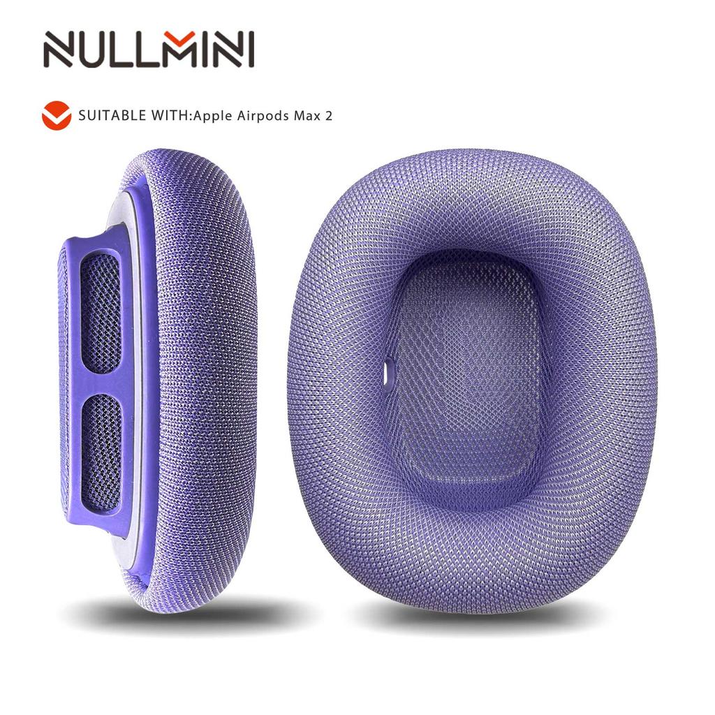NullMini For Apple Airpods Max 2 II Replacement Mesh Earpads Headphones Ear Cushion Memory Foam Sleeve Earphone Earmuff