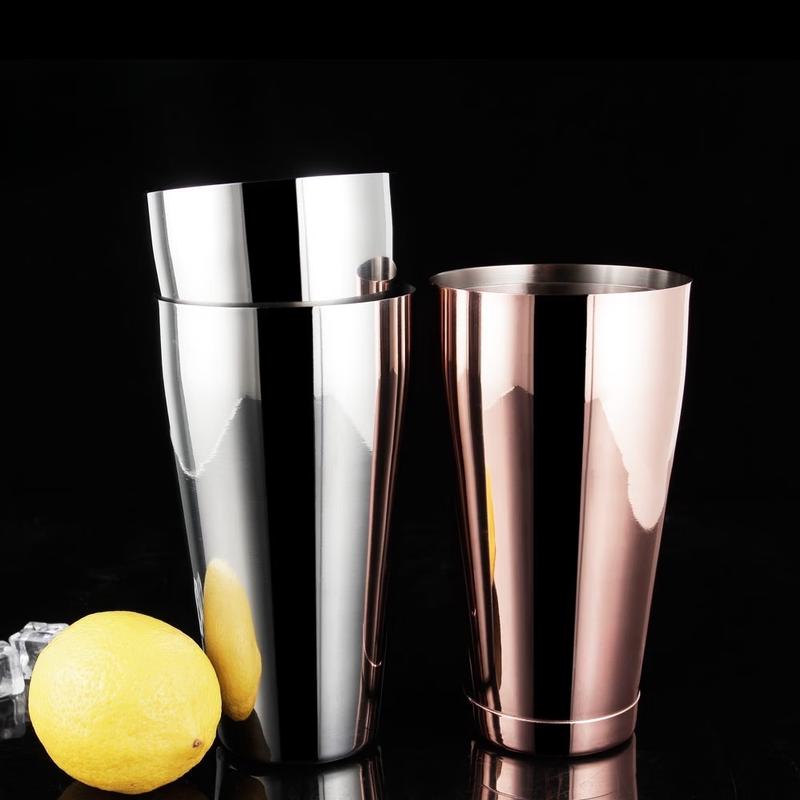 

Stainless Steel Boston Cocktail Shaker Set