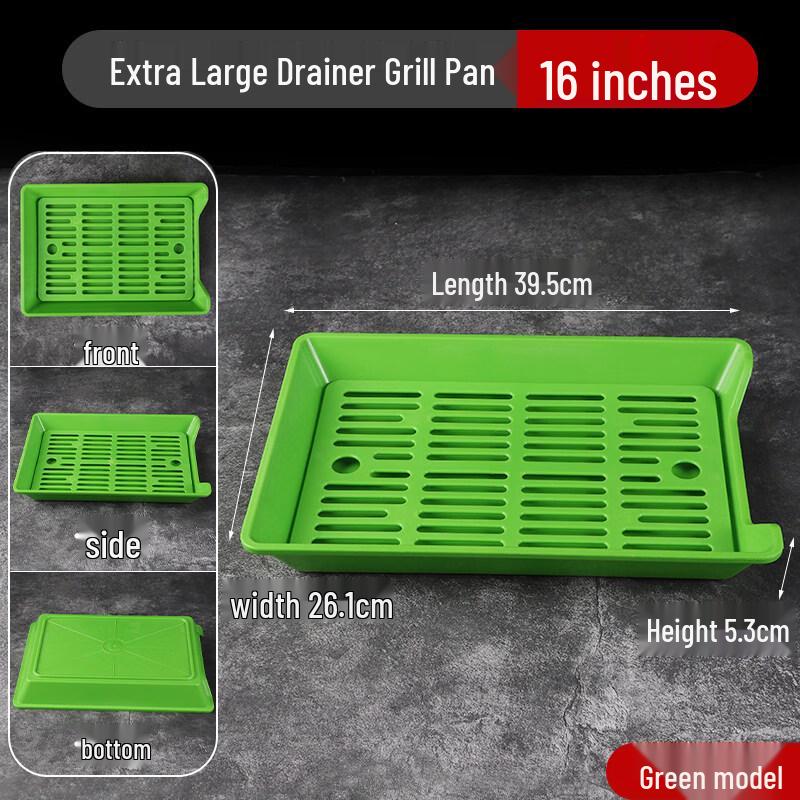 Jingbaodi Commercial BBQ Display Plate Set with Drainer