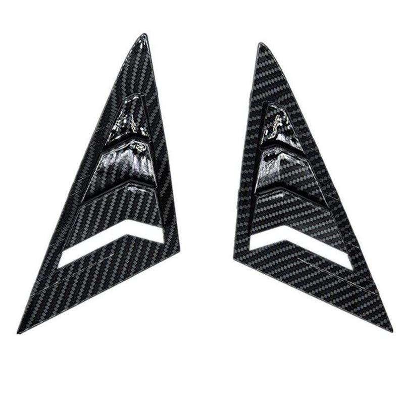 Volkswagen Golf 7 (2013-2020) Front Quarter Window Louver Mustang-Style Modification Kit