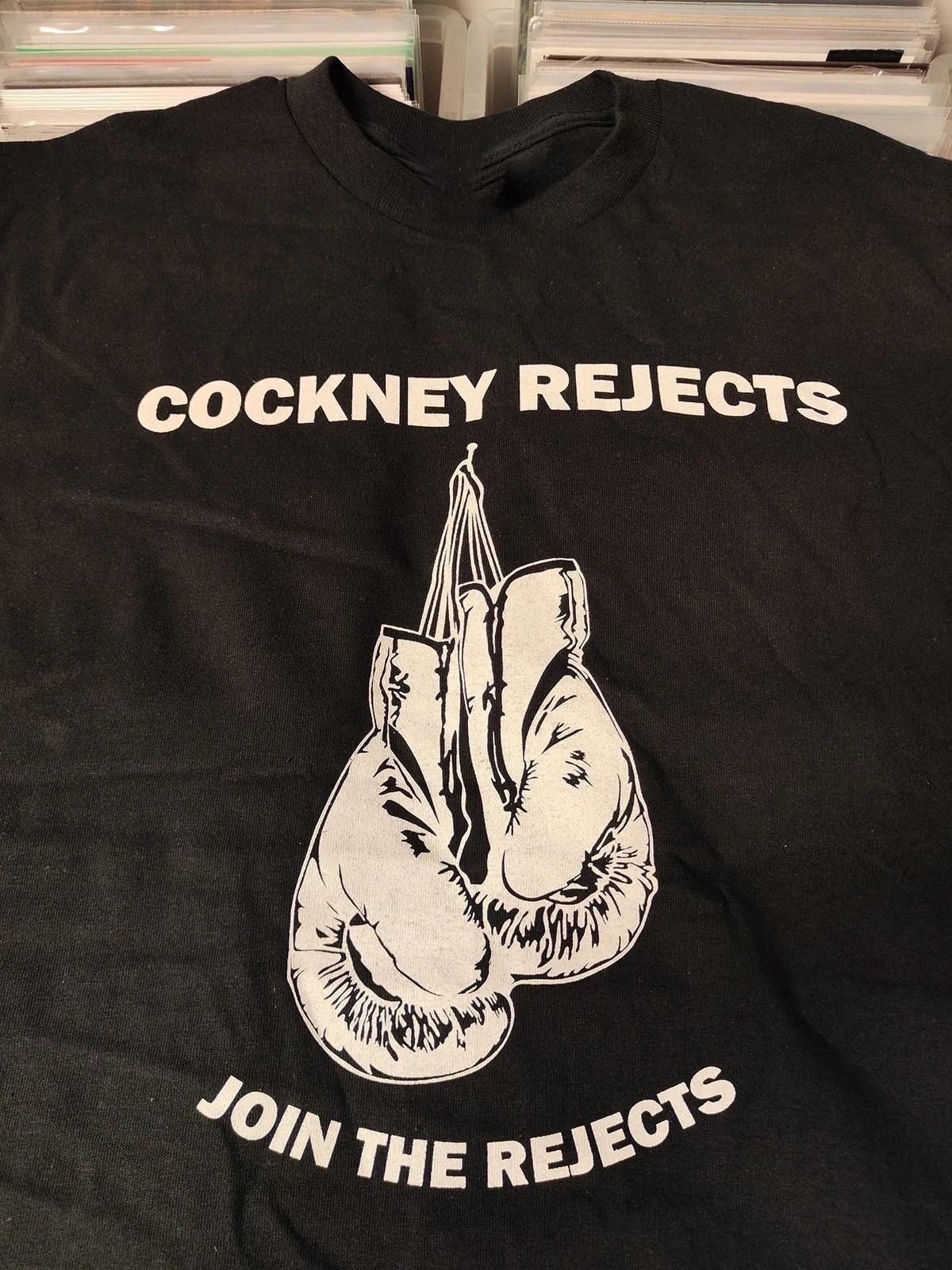 Cockney Rejects - Join the Rejects T-Shirt Black Unisex S-2345XL BS959 XL