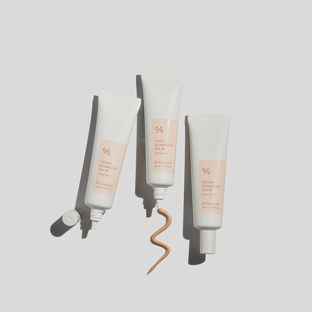Dr.Ceuracle Vegan Kombucha Tea BB Cream SPF30 PA++ 30ml Korean Hydrating BB Cream