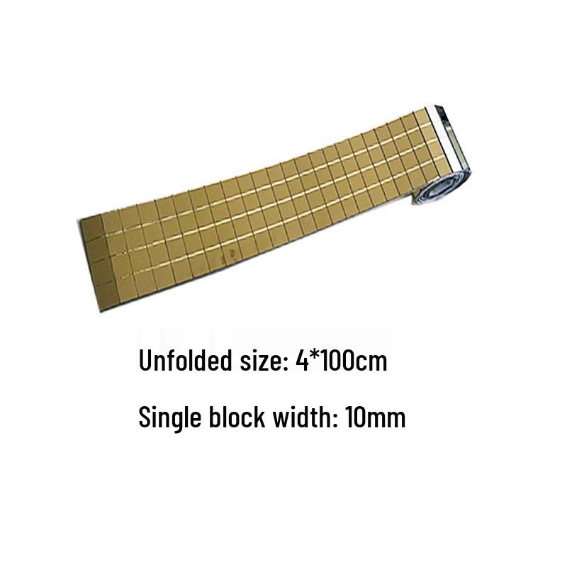 Self-Adhesive Waterproof Mosaic Mirror Frame Sticker for Bathroom Decor