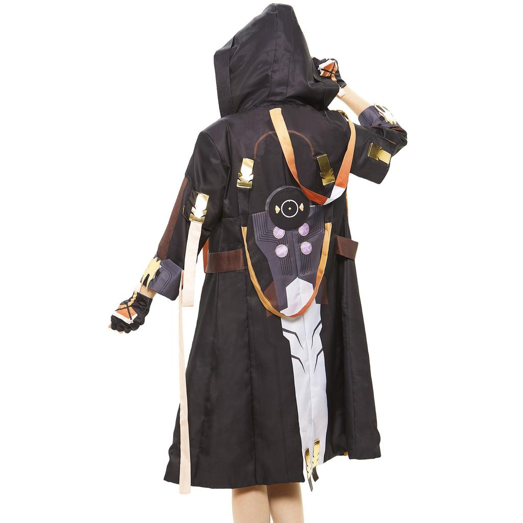 Trailblazer Cosplay-Kostüm für Damen, große Größe, Trailblazer Trenchcoat-Outfit mit Perücke für Comic Con