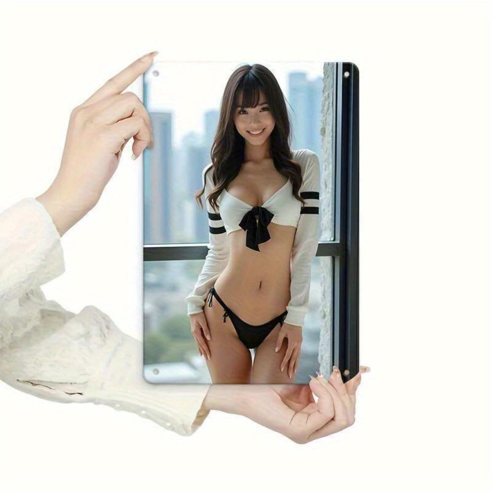 Retro Metal Wall Art Vintage Decor Home Kitchen Bar Rustic Plaque Sign 20x30cm