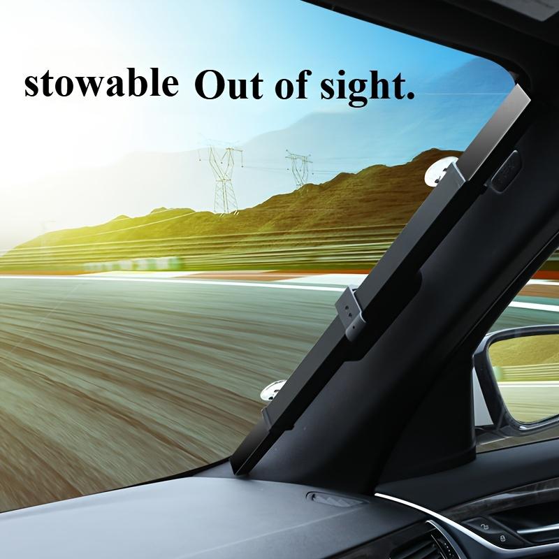 UV-Resistant Automatic Folding Car Sunshade Foldable Windshield Sunshades for Travel and Self-Driving Heat Reduction and Protection Car Visor Sunshade