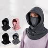 Neue Warme Schalmaske Integrierte Mütze Winddichte Helmkappe Atmungsaktiv 3-in-1 Pullovermütze Herbst und Winter