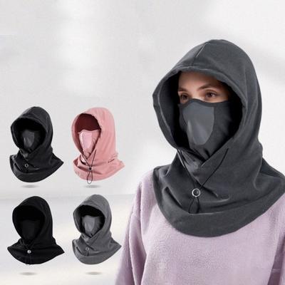 New Warm Scarf Mask Integrated Hat Windproof Helmet Cap Breathable 3-in-1 Pullover Cap Autumn and Winter
