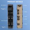 Front Left Window Switch for Chevrolet Silverado 1500/2500/3500 Sierra 1500 Replace# 15883323, 901-075, DWS-220