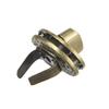 Practical Oval Egg Shape Bag Accessories DIY Turn Lock Hardware Clasp