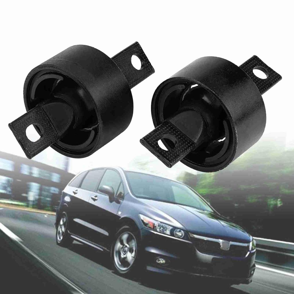Car Trailing Arm Bushing, 2pcs Car Trailing Arm Bushing for Honda Civic CR-V CRX Del-Sol 52385-SR3-000