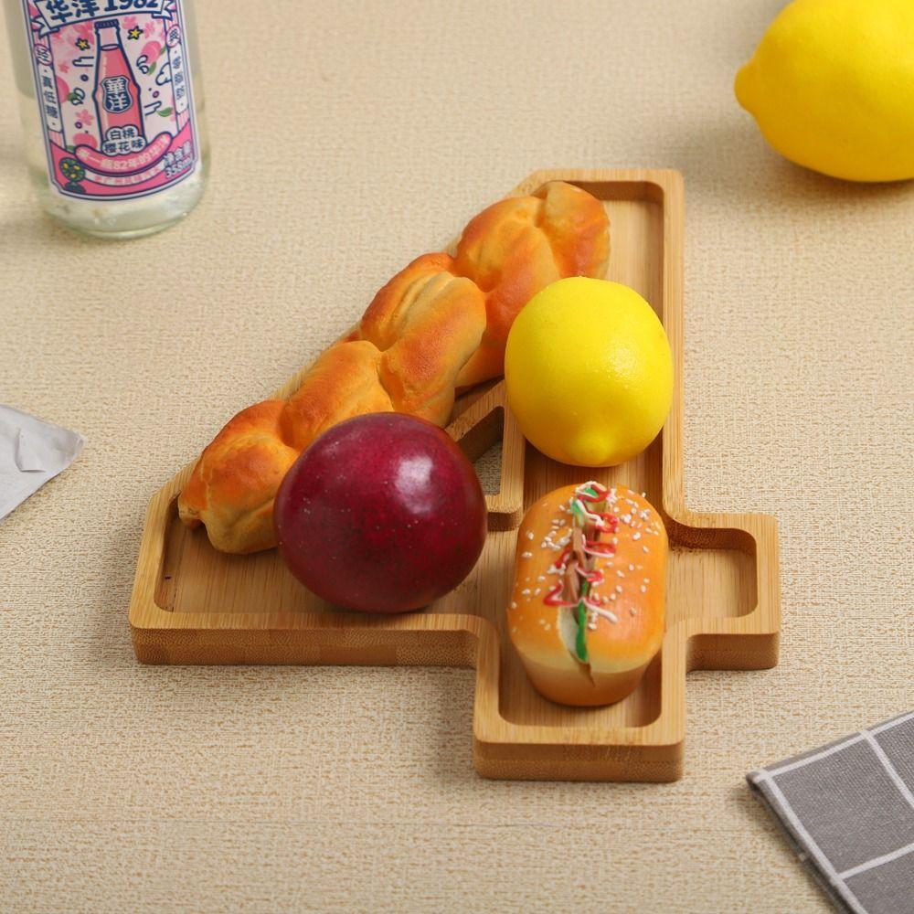 Fillable Wooden Number Charcuterie Board Decorative Food Platter Serving Trays  for Home