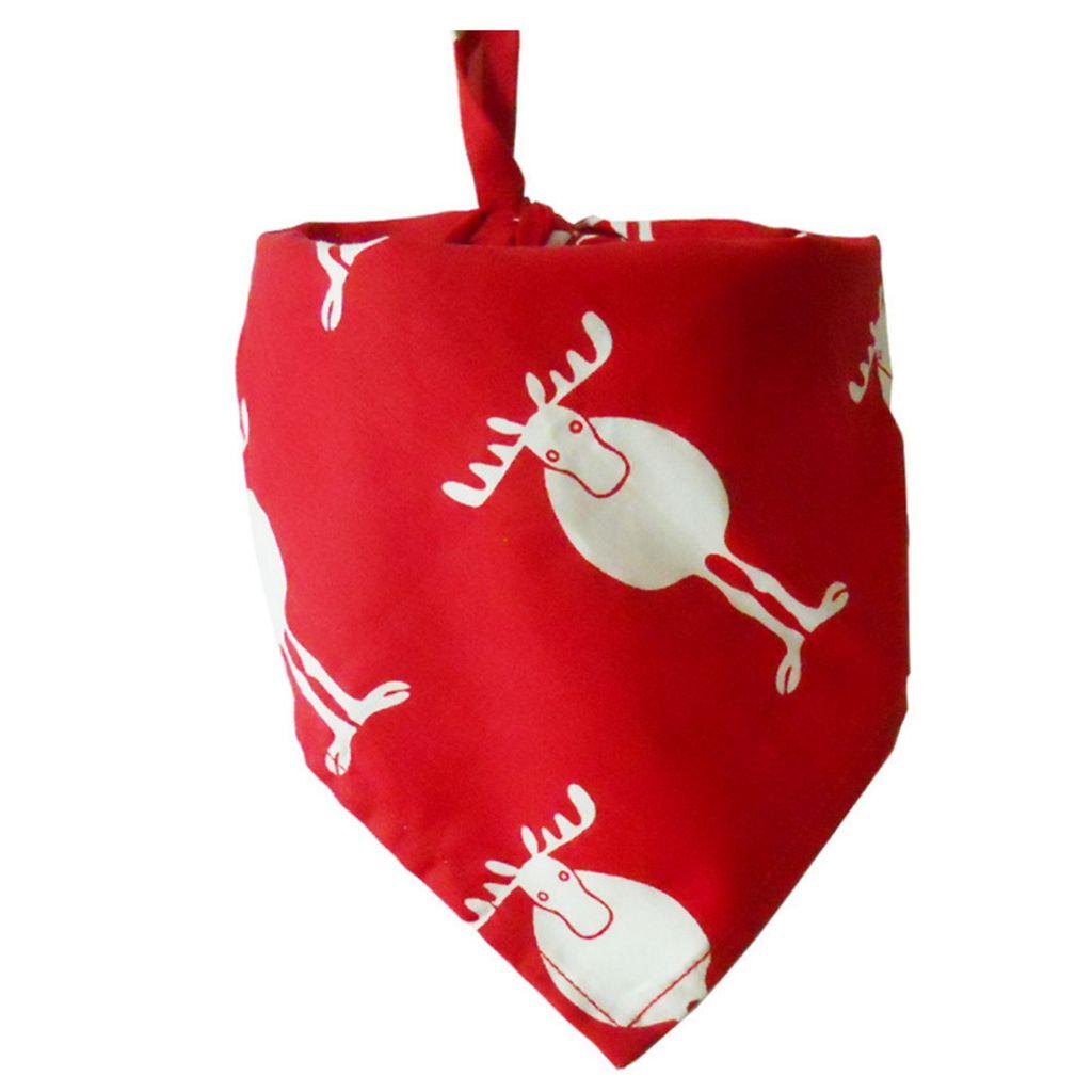 Puppy,Kitten Santa Claus Patten Cats Triangular Scarf Pet Costume Dogs Bandanas Christmas Pet Decor