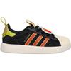 adidas Originals Adifom Superstar 360 New Year Edition Classic Comfortable Low-Top Sneakers Kids Sneakers Black KH5696
