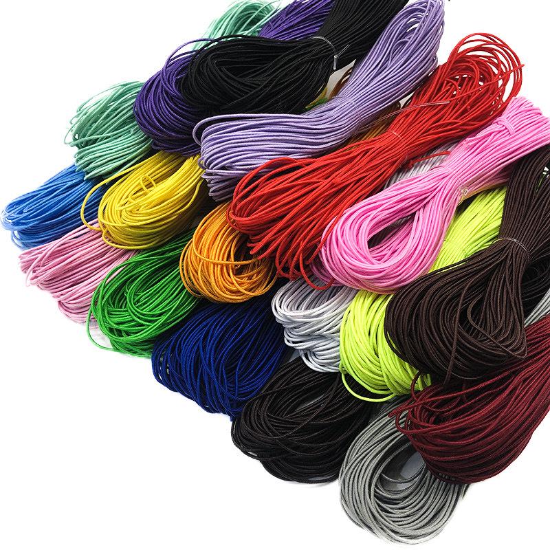 1mm High Elasticity Colored Elastic Cord for DIY Beading and Bracelets - Wengwan Buddhist Bead Cord
