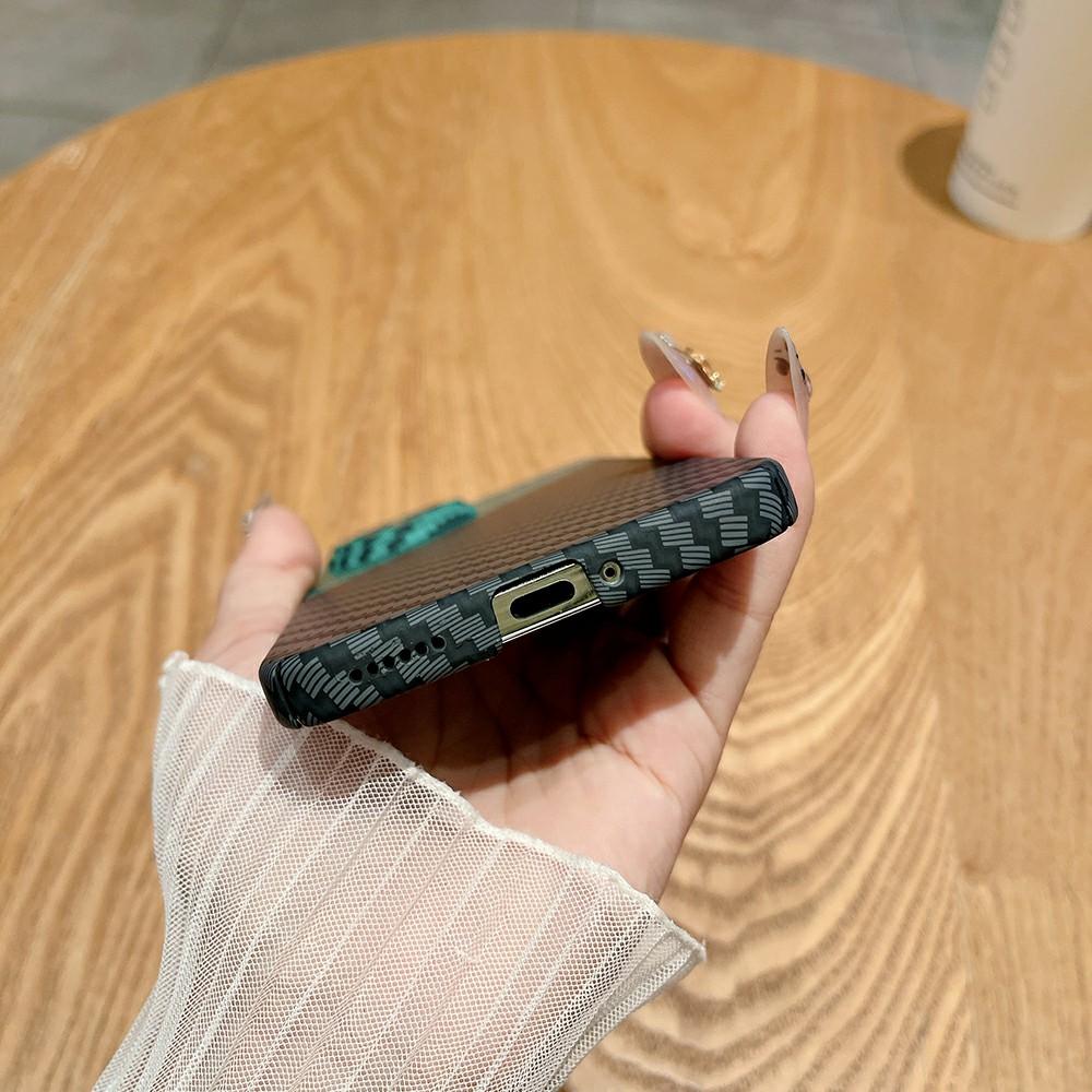 For Huawei nova 14 5G Case Hard PC Phone Cover Carbon Fiber Texture Drop Proof