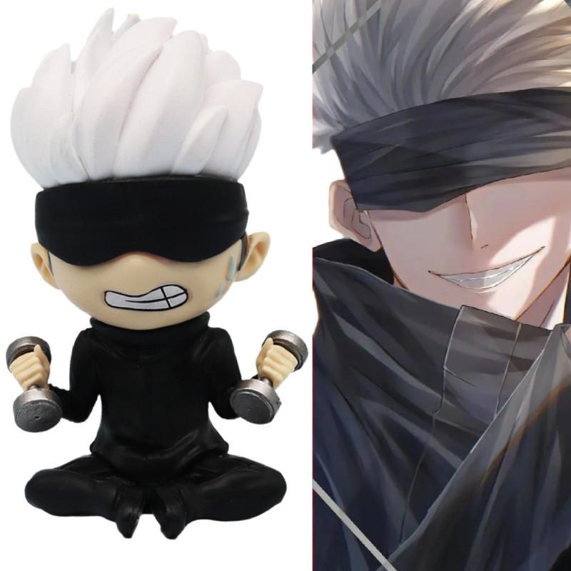 PVC Material 10cm Jujutsu Kaisen Wuxiao Niedlich Wutian Wutu Figur Figur Blind Box