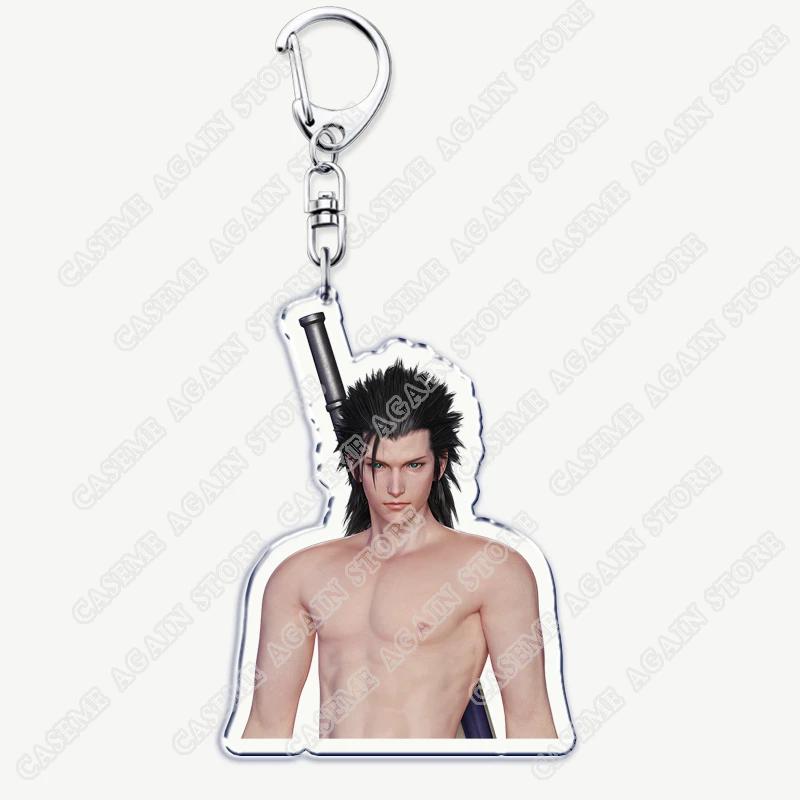 Portachiavi Gioco d'Azione per Accessori Portachiavi Gioielli Portachiavi Cloud Strife Ffvii Tifa Sephiroth Vincent Valentine Regali per Fan