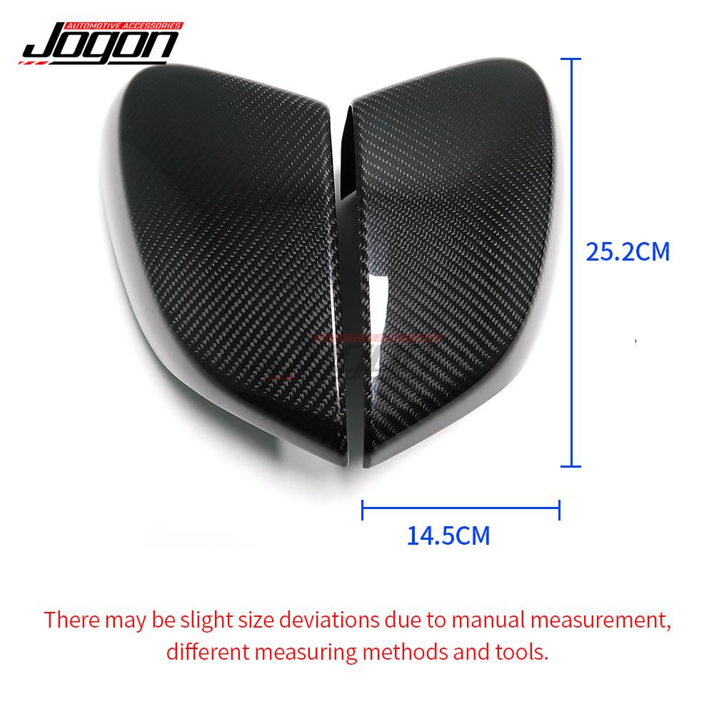 For Chevrolet Corvette C8 Z51 2020 2021 2022 2023 Side Wing Rearview Mirror Cover Trim Real Carbon Fiber Car Accessories