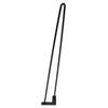 4Pcs Black Iron Table Desk Legs Home Accessories for DIY Handcrafts Furniture 28inch