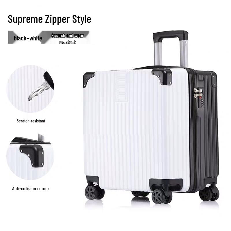 

Multifunctional 18-inch Girl s Carry-on Suitcase with TSA Lock and 20-inch Storage 18-inch - EU Standard + Cover & Sticker