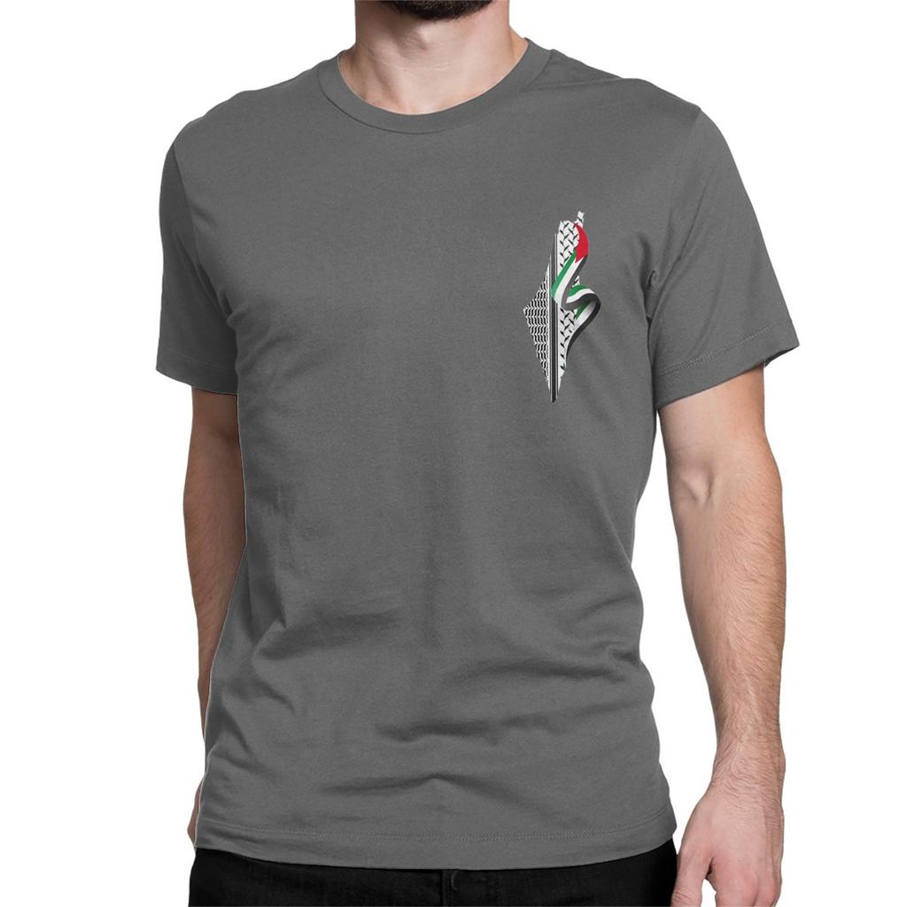 Palestinian Tatreez T-Shirts Men Women Palestines Kufiya Keffiyeh Funny Pure Cotton Tee Shirt Short Sleeve T Shirt Summer Tops