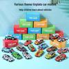 Children's Mini Pull-back Car Gift Set: Toy Container Cars