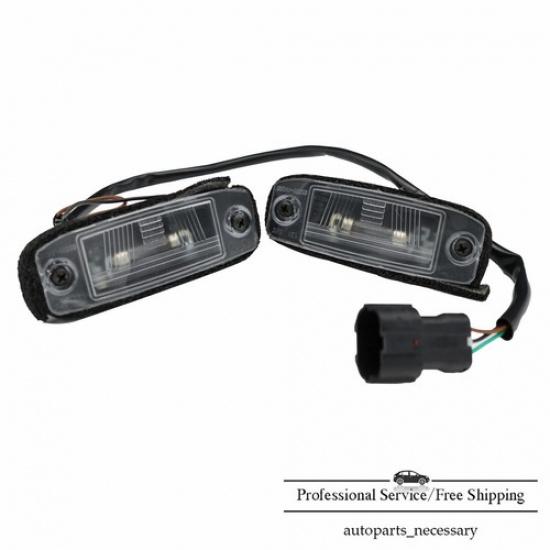 92501-2P000 For 2011-13 Kia Sorento Rear License Plate Lamp Light Kit LH+RH