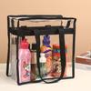6 Stück Klare PVC Toilettenartikel-Aufbewahrungstaschen Wasserdichter Handgehaltener Reise-Kosmetik-Organizer Mit Reißverschluss Aufbewahrung Geschenkbeutel
