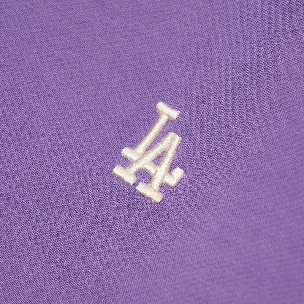 New MLB Base Logo Sweatshirts Unisex Purple 3AMTB0616-07LDD