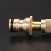 High Pressure Water Sprayer No Leakage Copper One Hand Operation Spray Nozzle Household Supplies