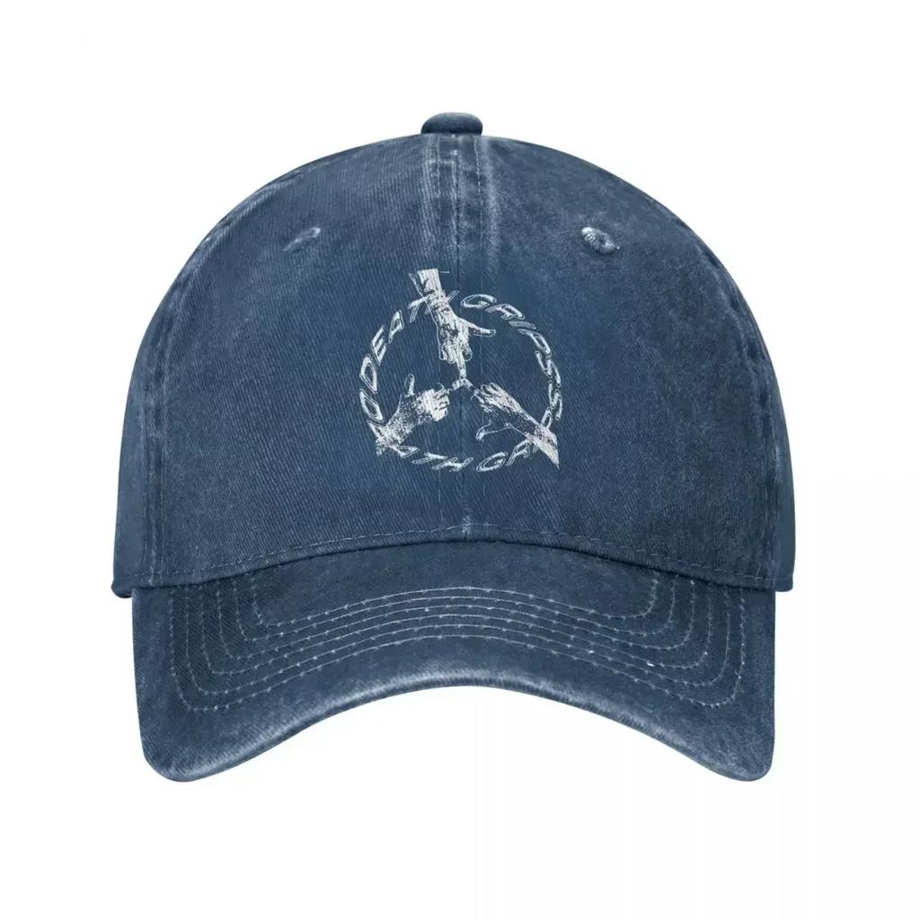 Retro Death Grips Baseball Caps for Men Women Distressed Washed Snapback Cap Outdoor Workouts Adjustable  Hat