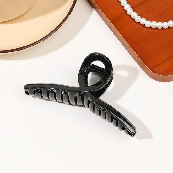 Women Hair Claw Anti-slip Teeth Strong Grip Shark Hair Clip Large Size Back Head Hair Clamp Hair Accessories