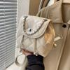 Spring and Summer Women's Bags, Rhombus Backpacks, Women's New Fashion and High-end School Bags, Small Backpacks.