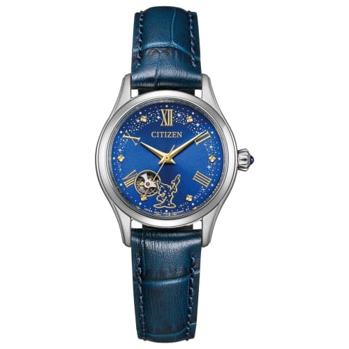 

Citizen Disney Collection Disney FANTASIA Mechanical Watch, Waterproof, Blue, Women s, PR1040-02L