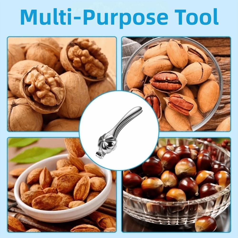 Manual Chestnut Opener Cross Design Chestnut Peeling Tool Easy Grip Nut Cracker Sheller  Household