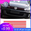 Für VW Volkswagen Jetta MK5 Golf Auto Frontgrill Kratzfeste Vinyl-Aufkleber Abziehbilder Zubehör Für Volkswagen GTI R-Line R Po